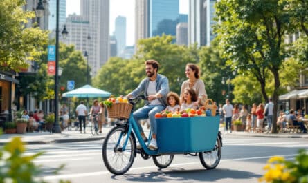découvrez pourquoi les vélos cargos gagnent en popularité auprès des familles urbaines. pratiques, écologiques et adaptés à la vie citadine, ces vélos révolutionnent les déplacements en offrant une solution de transport flexible et conviviale pour toute la famille.