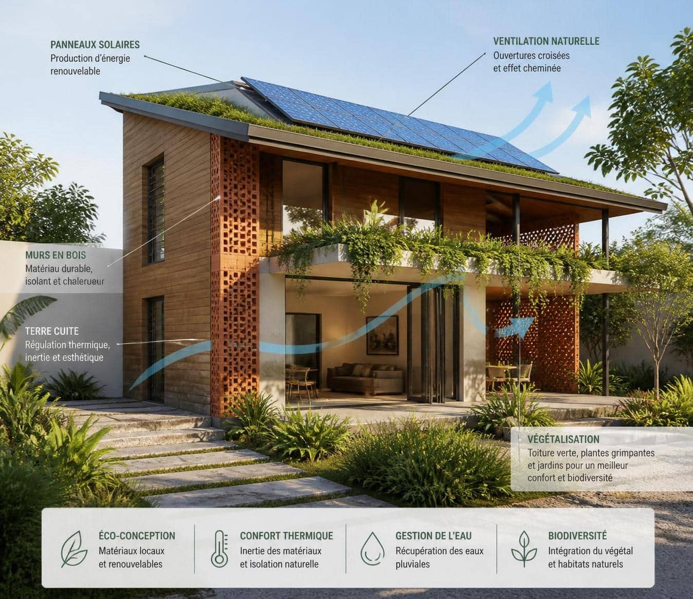 d&eacute;couvrez les derni&egrave;res innovations en construction pour un habitat durable alliant &eacute;cologie, &eacute;conomie d'&eacute;nergie et respect de l'environnement.
