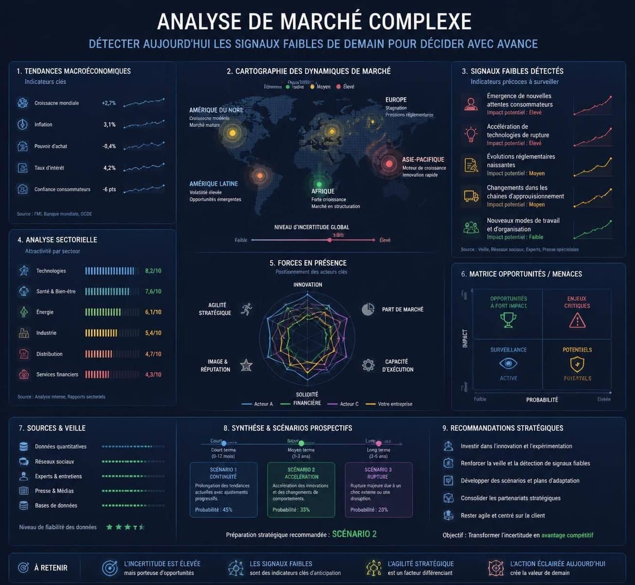 découvrez comment identifier les signaux faibles dans un marché saturé et anticiper les opportunités dans le monde des affaires.