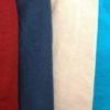 Tissus pour chaussons souples bébé personnalisables, rouge, bleu marine, beige ou turquoise